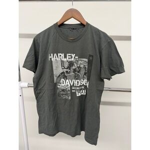Harley Davidson Willie G. Davidson Center T Shirt‎ Grey size L